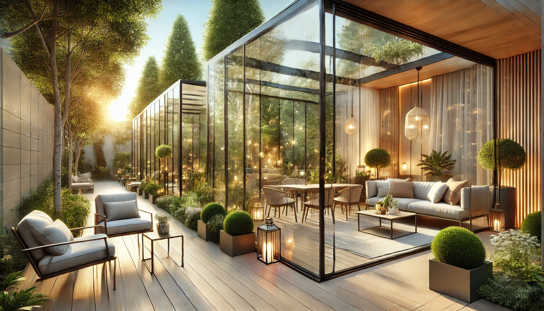 Kış Bahçesi İçin En İyi Cam Balkon Çözümleri